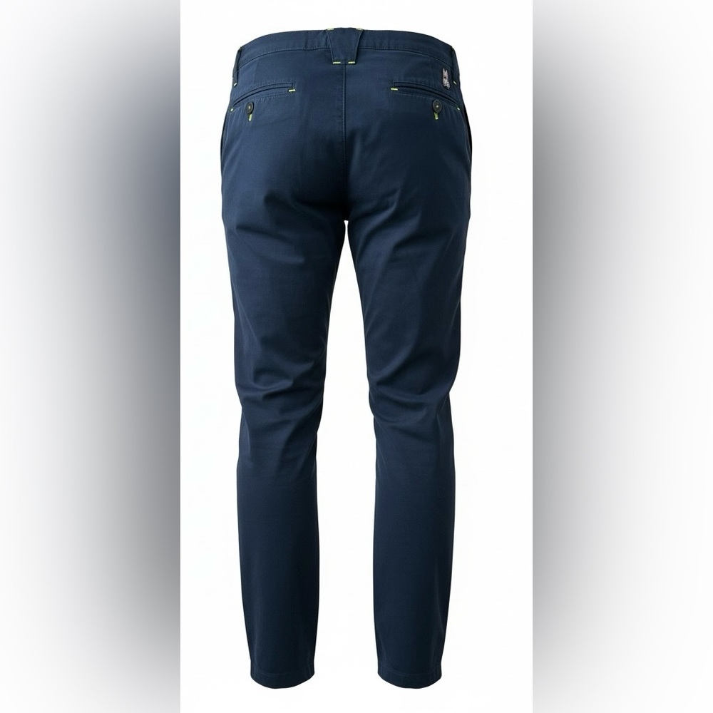 Psycho Bunny Navy Slim Stretch Chinos